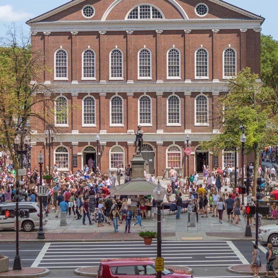 Faneuil Hall Marketplace Boston historic building