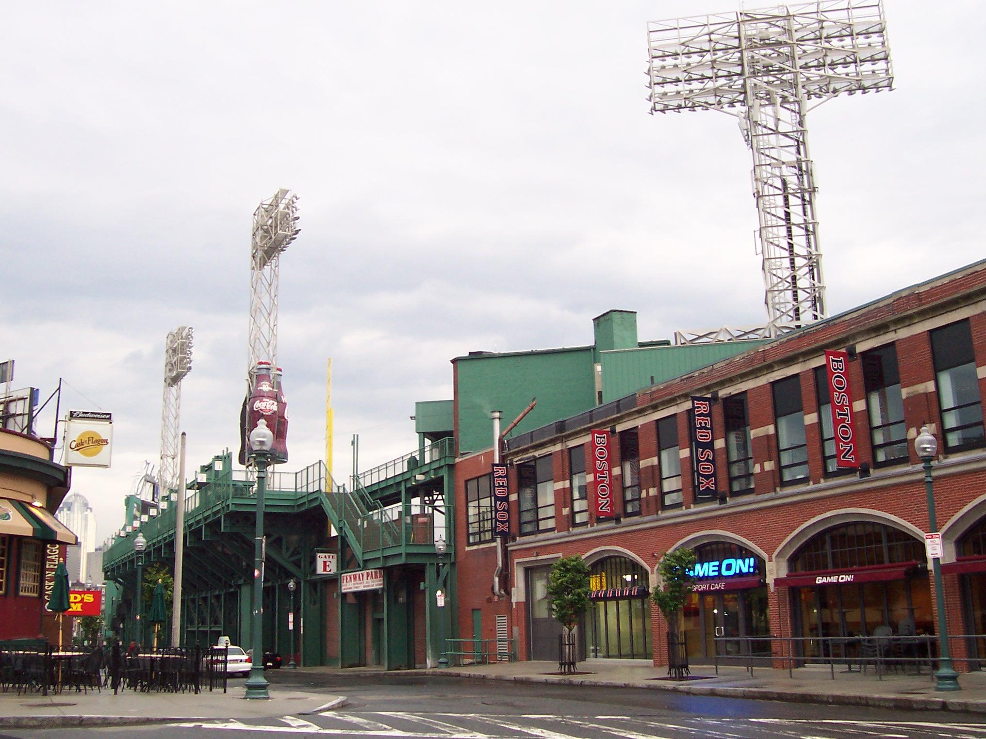 Fenway Park exterior Boston Red Sox